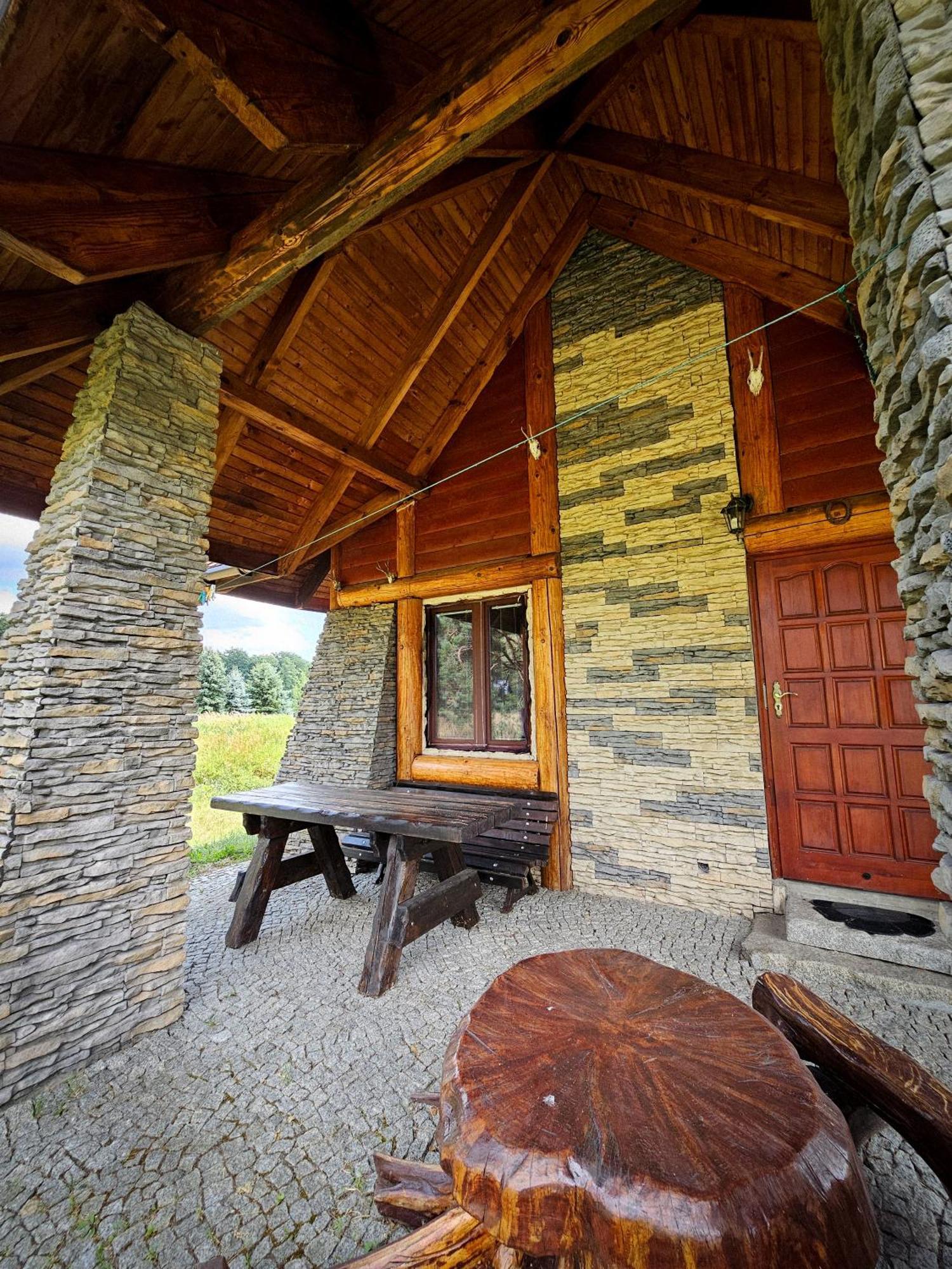 Domek Letniskowy Caloroczny W Rzemieniu Villa Bagian luar foto